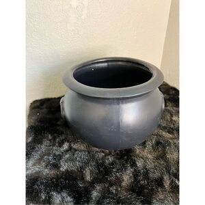 Vintage Halloween Union Products Blow Mold Witches Cauldron 14.5"x 12"